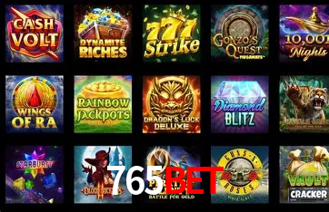 Provedores de Jogos 765bet